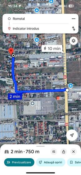 Inchiriez teren de pana la 3.000 mp langa Metro Galati - 1