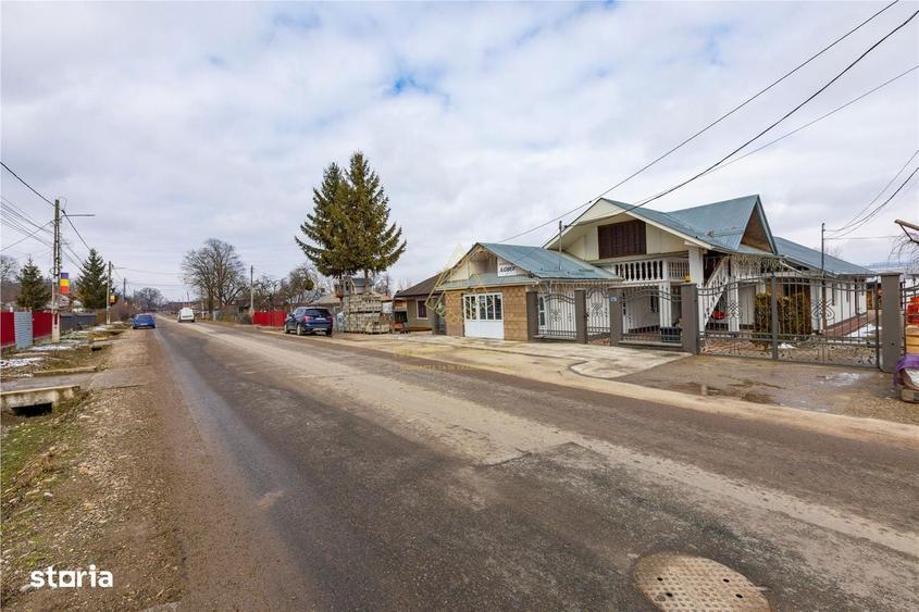 Casa P+M, teren 1500 mp + Afacere de Vanzare, com. Blagesti - 18