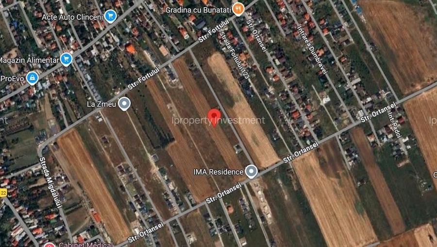 Teren Intravilan | Clinceni Fortului | 512mp Teren Intravilan | Clinceni Fortului | 512mp