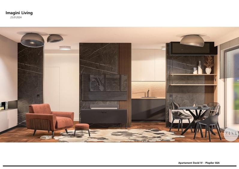 Apartament 2 camere, 56 mp, ultrafinisat, Plopilor-Parcul Rozelor! - 1