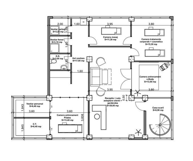 Spatiu pretabil Clinica medicala, Remodelare corporala, Notariat - 2