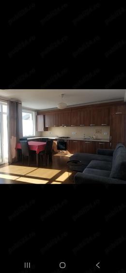 Apartment de inchiriat, 3 camere, bucatarie +living si 2 dormitoare decomandate, mobilat si utilat, - 6