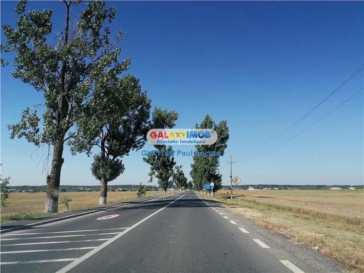 Teren  Chitila Buftea  DN7 la  Noda Autostrada A0  Industrial 65000 mp - 1