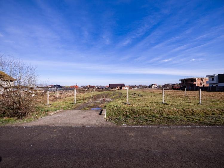 Teren 1028 mp Sanandrei, strada asfaltata – Comision 0% - 18