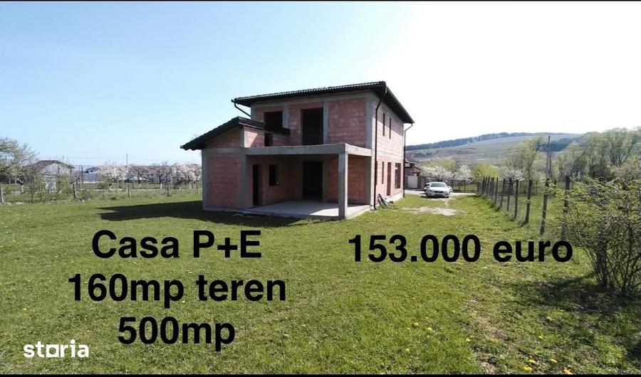 Casă cu 4 camere cu Teren 500 Mp în Poplaca