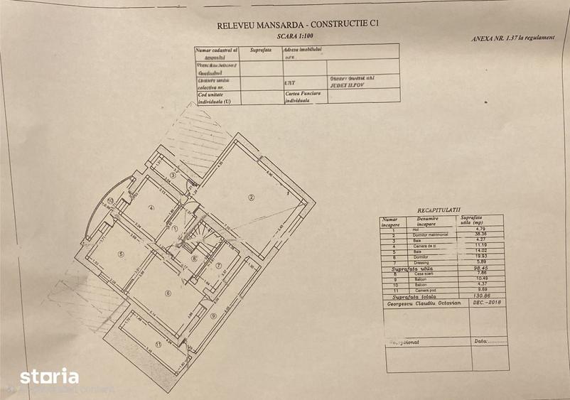 Casă cu 4 camere cu Teren 400 Mp în Central
