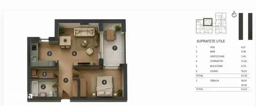 Apartament 2 camere| Premium |Bloc Boutique | Floreasca- Parc Verdi | - 1