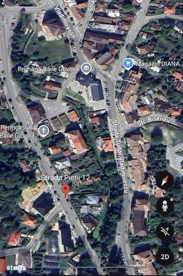 Casă cu 2 camere cu Teren 650 Mp în Central