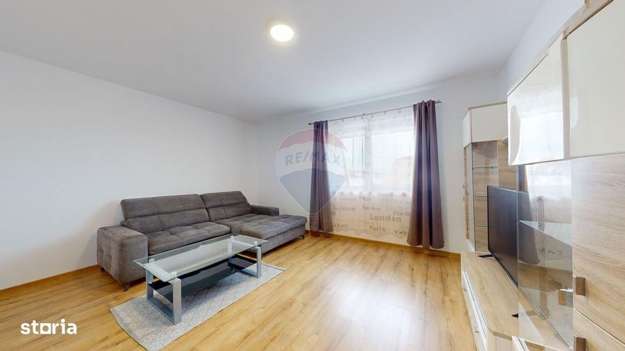 Apartament cu 2 camere decomandat în Sânpetru