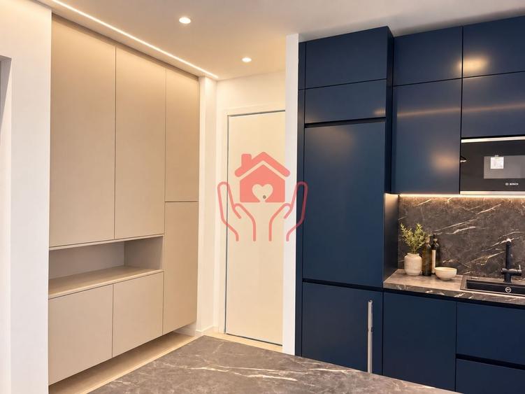 Apartament cu 3 camere semidecomandat, mobilat în Herăstrău