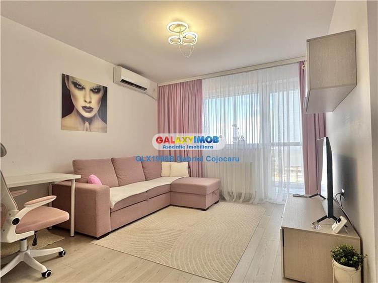 Apartament cu 2 camere semidecomandat, mobilat în Theodor Pallady