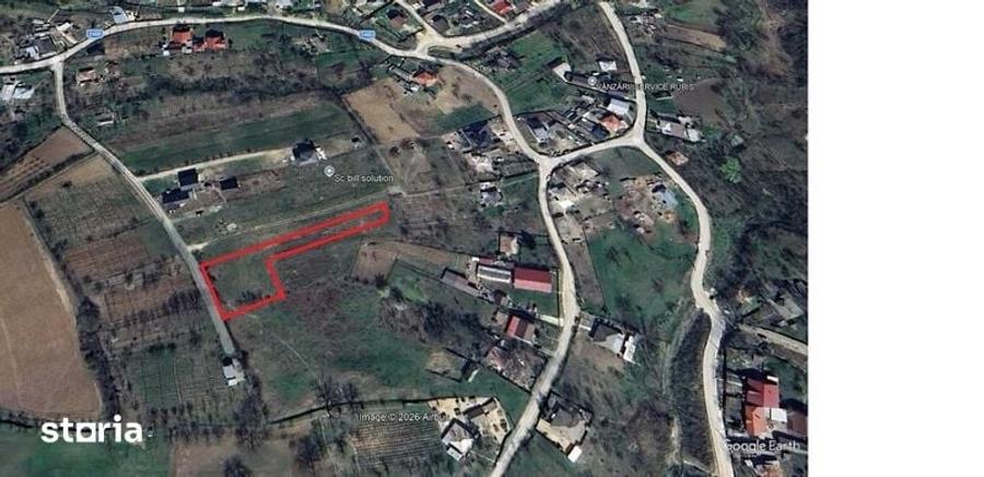 teren de vanzare tomesti intravilan utilitati 3000 mp 35 euro/mp - 4