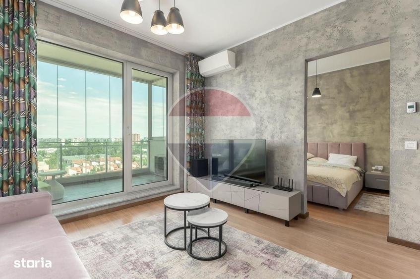 Apartament cu 2 camere, mobilat în 1 Mai
