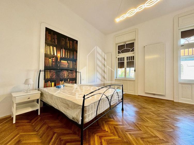 Apartament cu 4 camere decomandat, mobilat în Semicentral