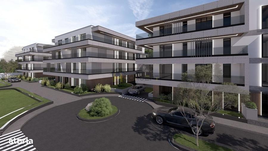 Pipera, Zona de Nord, 2 camere + terasa, imobil nou - 9