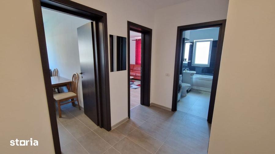 Apartament cu 2 camere decomandat, mobilat în Sânpetru