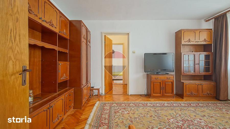 SUPER ZONA 2 camere|48 mp + balcon, etaj 1 | Centrul Civic |COMISION 0 - 7