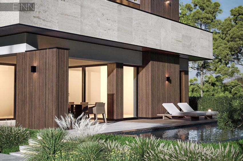 Casă individuală cu 5 camere decomandat cu Piscina în Pipera