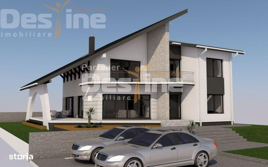 Casă cu 5 camere decomandat cu Teren 620 Mp în Ciurea