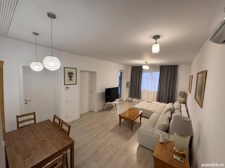 Apartament cu 2 camere semidecomandat în Pipera