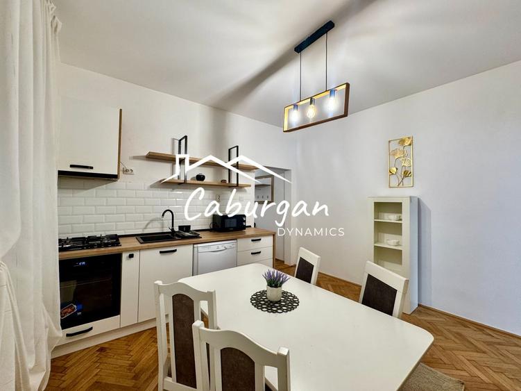 Apartament cu 2 camere semidecomandat în Central