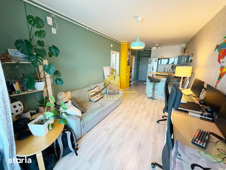 Apartament cu 2 camere semidecomandat, mobilat în Bună Ziua
