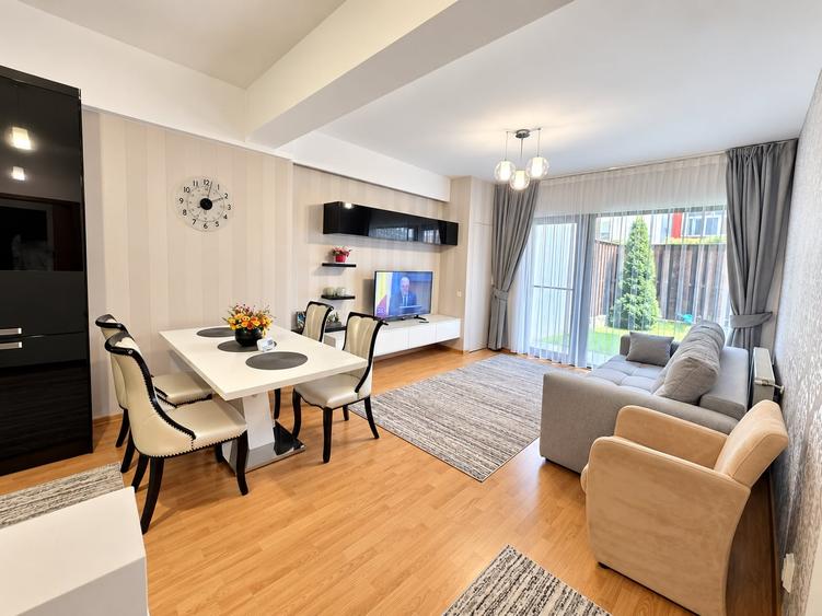 Apartament cu 2 camere semidecomandat, mobilat în Europa