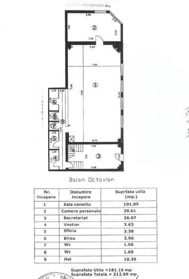 Spațiu comercial, de 370 mp, în Micro 17