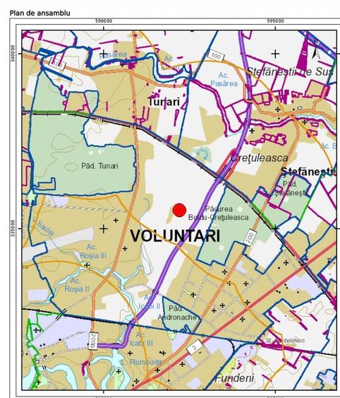 Teren Intravilan 1500 mp Voluntari - 1