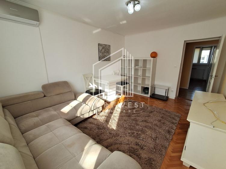 Apartament cu 2 camere decomandat, mobilat în Horea