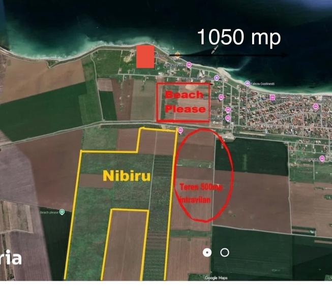 Teren Construcții intravilan de 1050 mp, în Central
