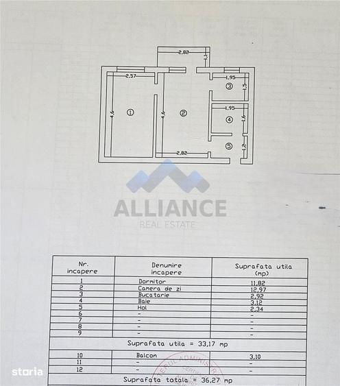 Tatarasi-Piata Chirila, apartament cu 2 camere, etaj intermediar - 6