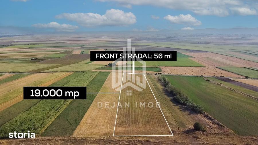 Teren de 19000 mp, în Ghidfalău