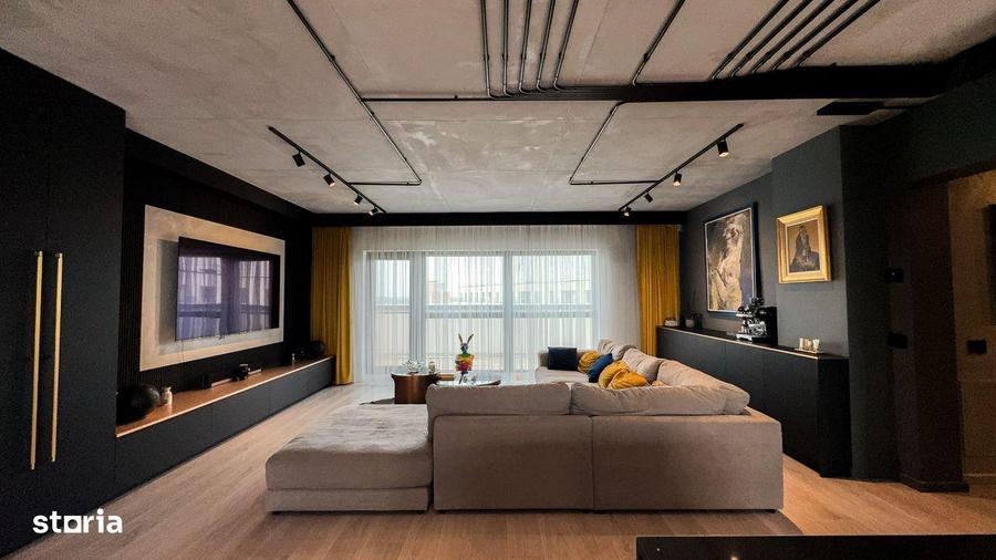 Apartament cu 4 camere, mobilat în Nord