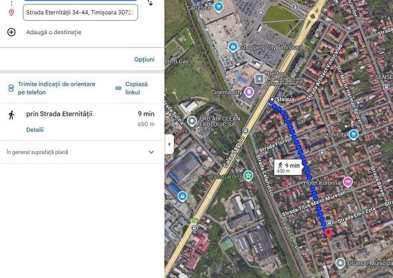 Garsonieră semidecomandată în Chișoda