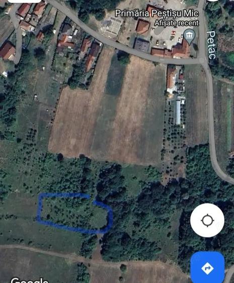 Teren de 2313 mp, în Pestișu Mic