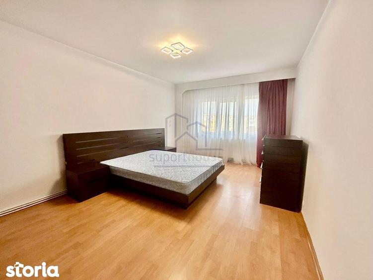 Apartament cu 3 camere decomandat, mobilat în Cantacuzino