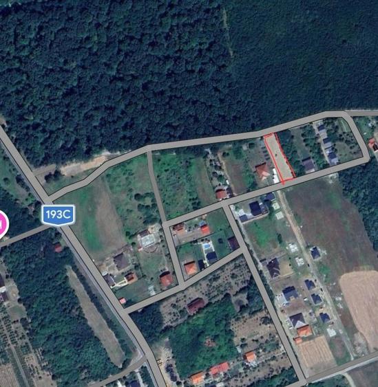 Teren de 1155 mp, în Viile Satu Mare