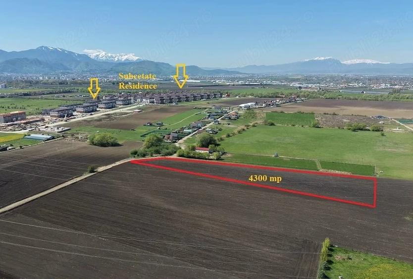 Teren de 4300 mp, în Central