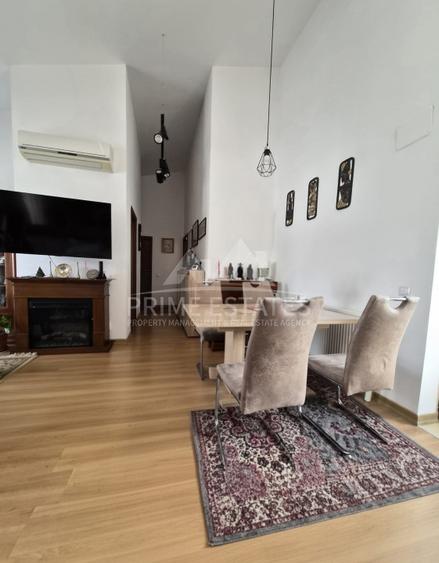 Apartament cu 3 camere semidecomandat, mobilat în Băneasa