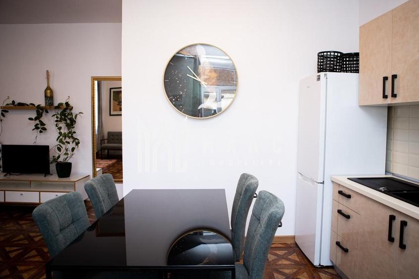 Apartament cu 3 camere semidecomandat în Central