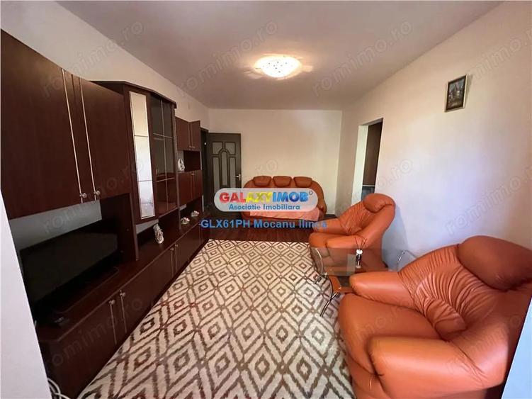 Apartament cu 3 camere semidecomandat, mobilat în Mihai Bravu