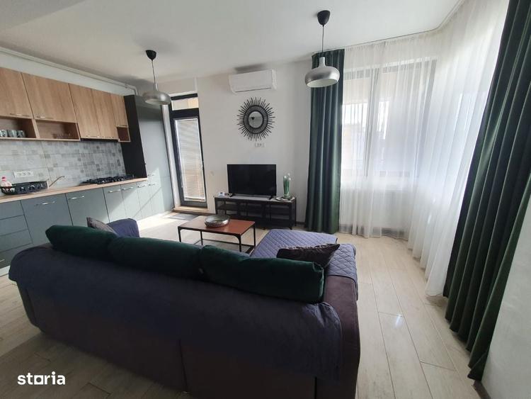 Apartament cu 2 camere semidecomandat în Central