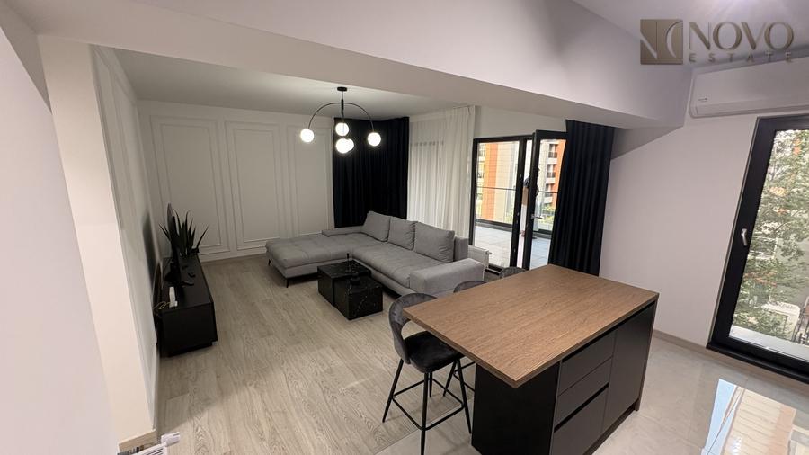 Apartament cu 3 camere semidecomandat, mobilat în Dristor