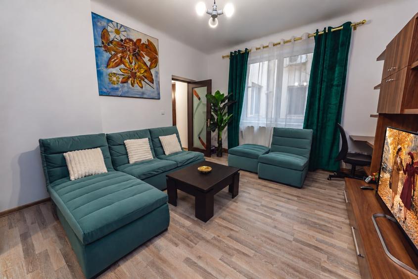 Apartament cu 2 camere decomandat, mobilat în Domenii