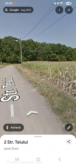 Teren de 5300 mp, în Poiana lui Stângă