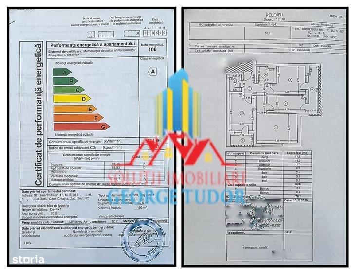 Apartament 3 camere decomandat, Avangarde City, Bl. 5, Str. Tineretulu - 3