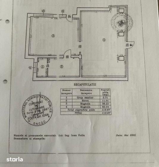 Spațiu comercial, de 113 mp, în Eminescu