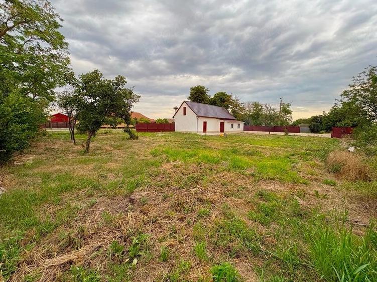 Casă cu 2 camere cu Teren 800 Mp în Cruceni