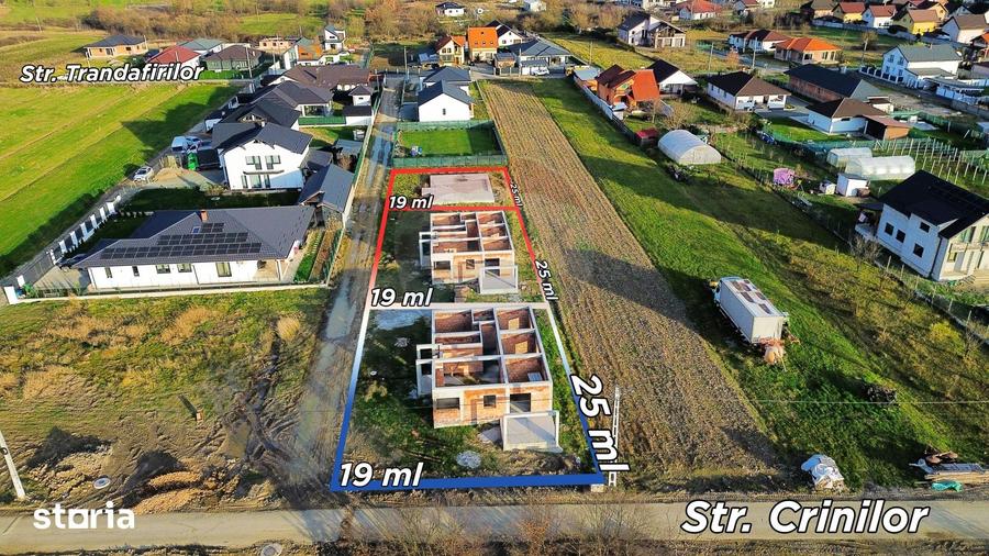 Casă cu 4 camere cu Teren 500 Mp în Recea